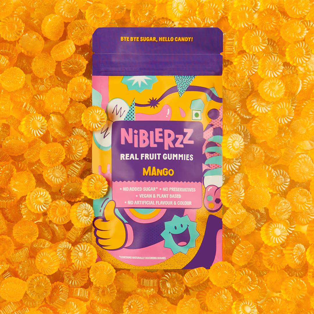Real Fruit Mango Gummies - Pack of 3